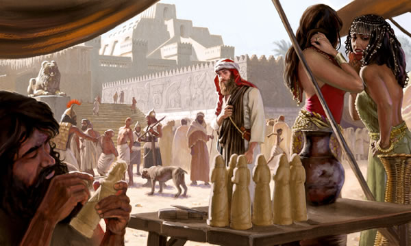 Jonah ke otu mbon Nineveh emi ẹkesinamde idiọkn̄kpọ; temple mmọ odu ke edem Jonah