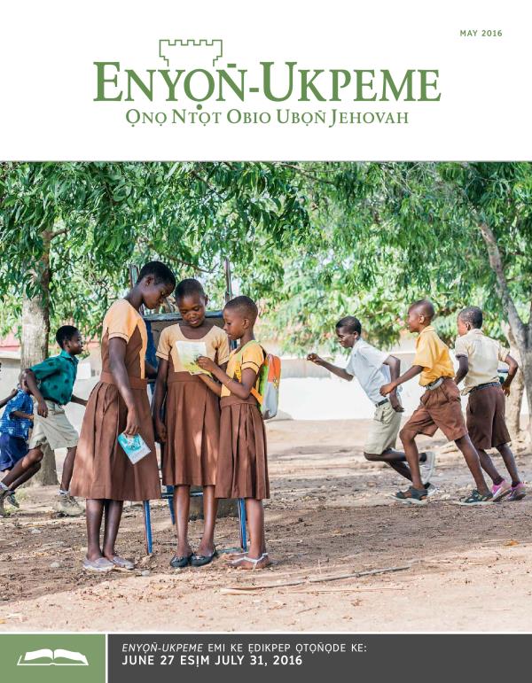 Enyọn̄-Ukpeme eke Ukpepn̄kpọ, May 2016