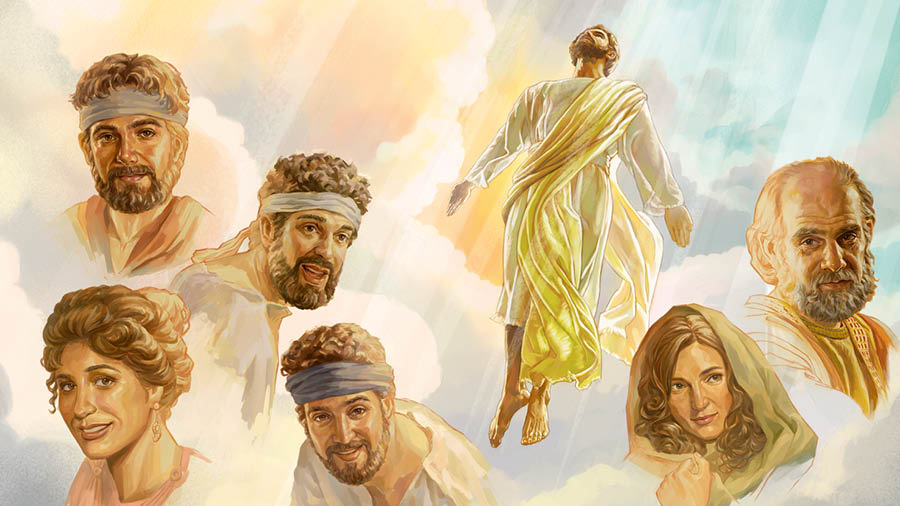 Jesus ọdọk heaven. Ndusụk mme Christian eyo mme apostle ẹdi emi.