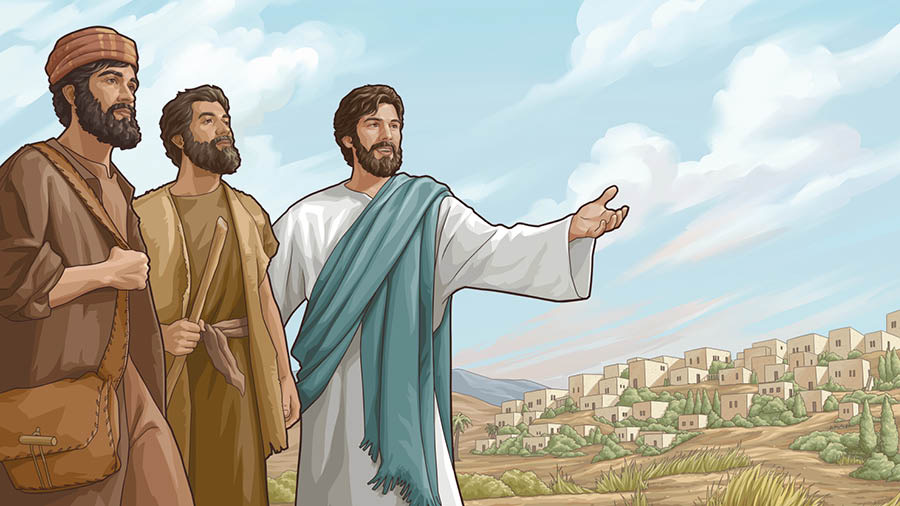 Jesus ọdọn̄ mbet esie iba ẹkekwọrọ ikọ.