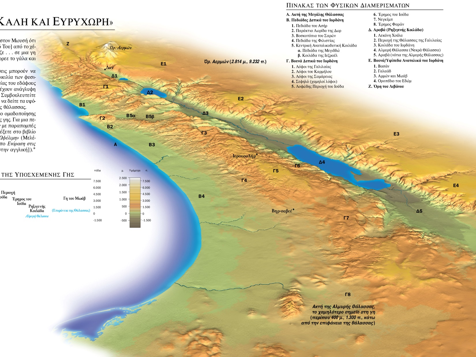 Topography of the Land