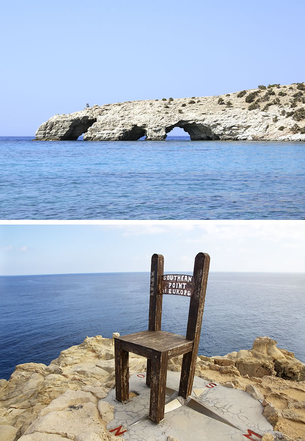 Ακρωτήριο Τρυπητή, το νοτιότερο σημείο της Ευρώπης