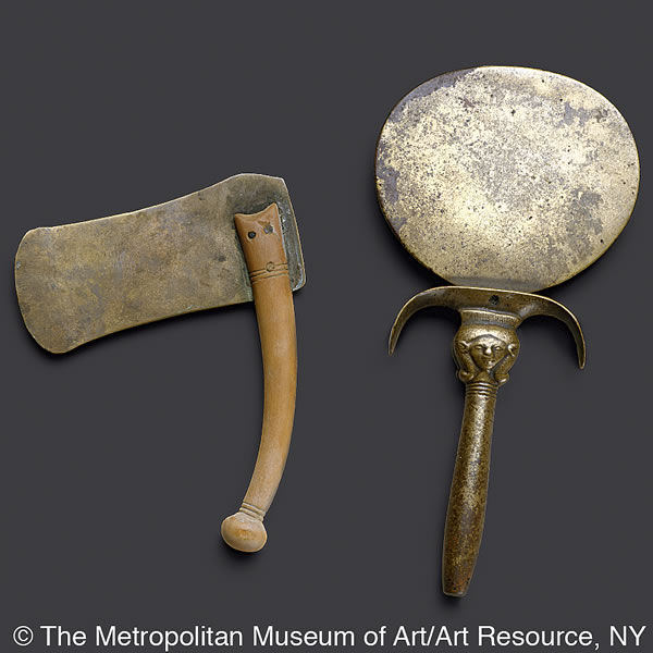 An ancient Egyptian shaving kit