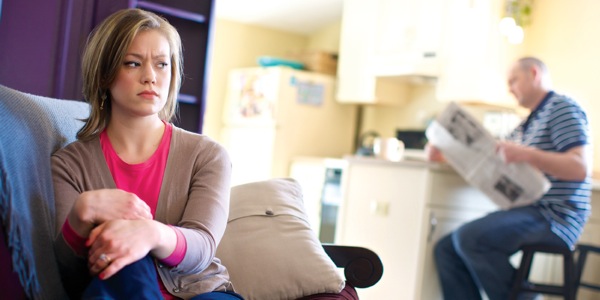 A wife who resents her husband