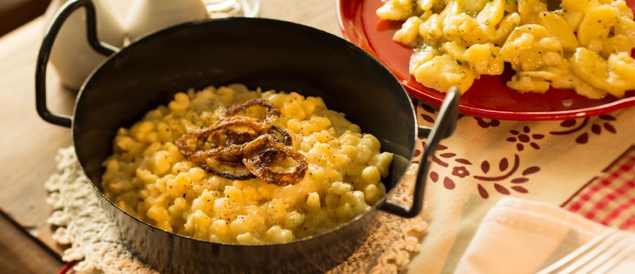 Two of Liechtenstein’s typical foods