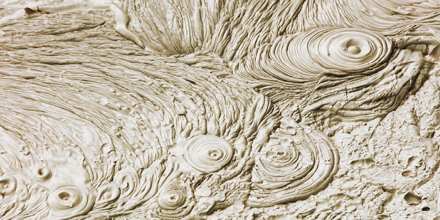 Boiling mud pools on the North Island of New Zealand