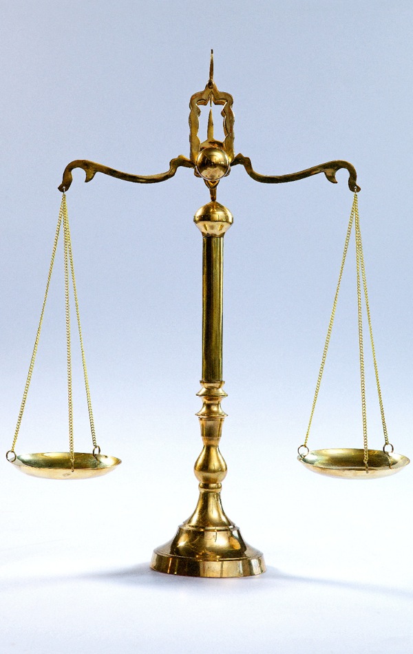 A balanced set of scales