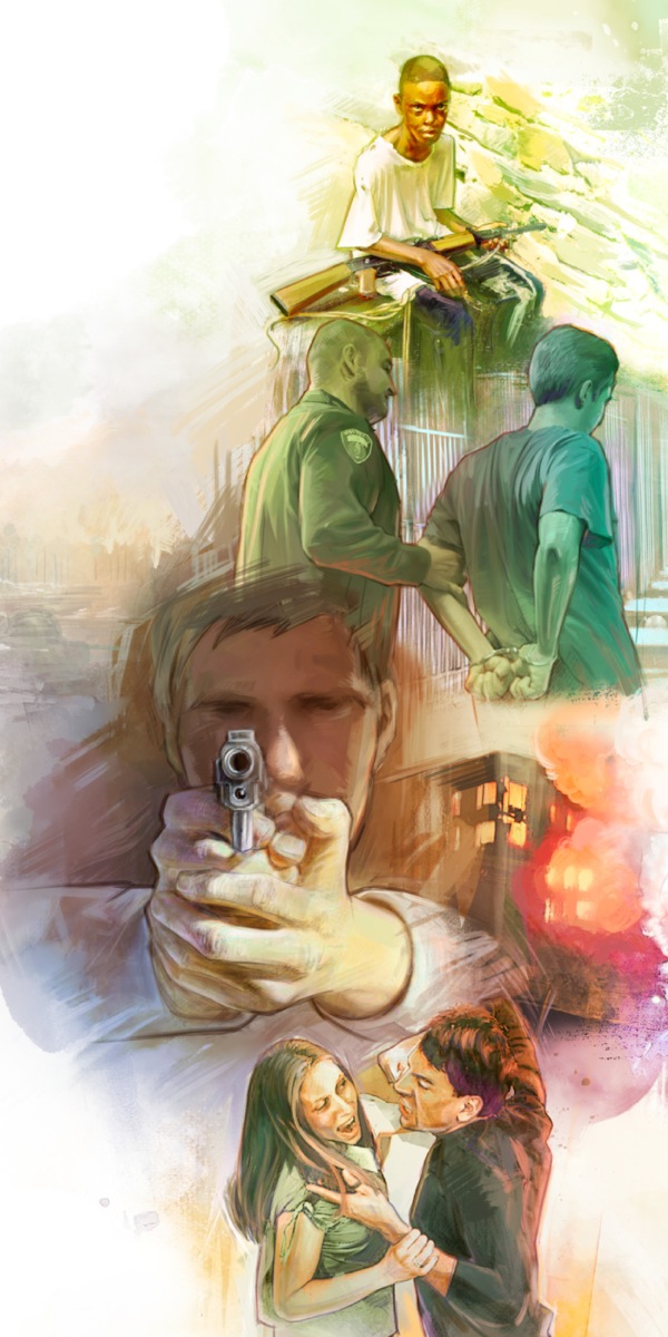 Scenes of lawless acts that fulfill prophecy