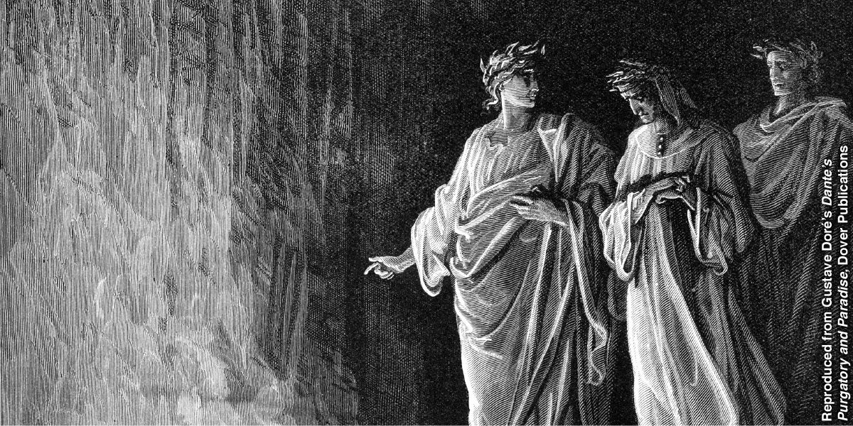 An artist’s conception of purgatory