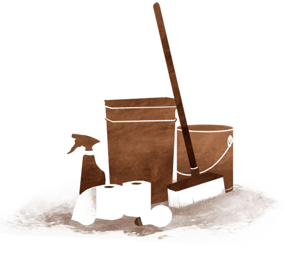 Cleaning and maintenance supplies