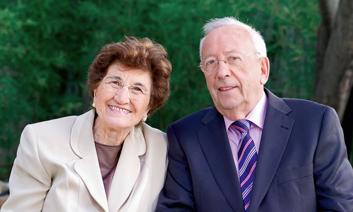 Mercedes and Jesús Martín.