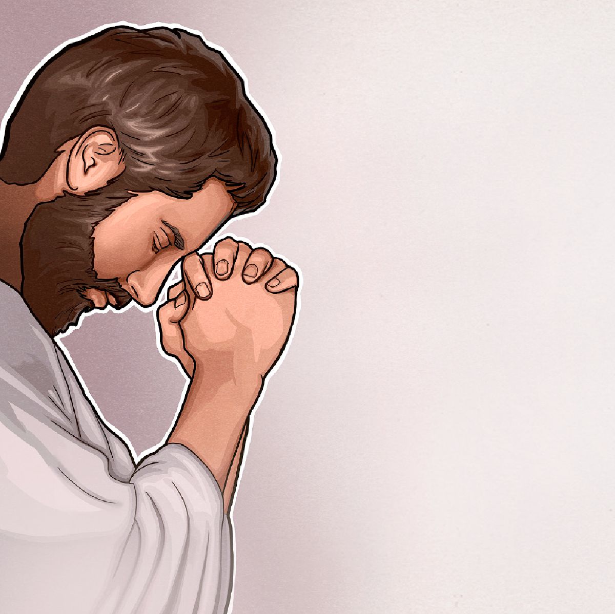 A man in Bible times prays
