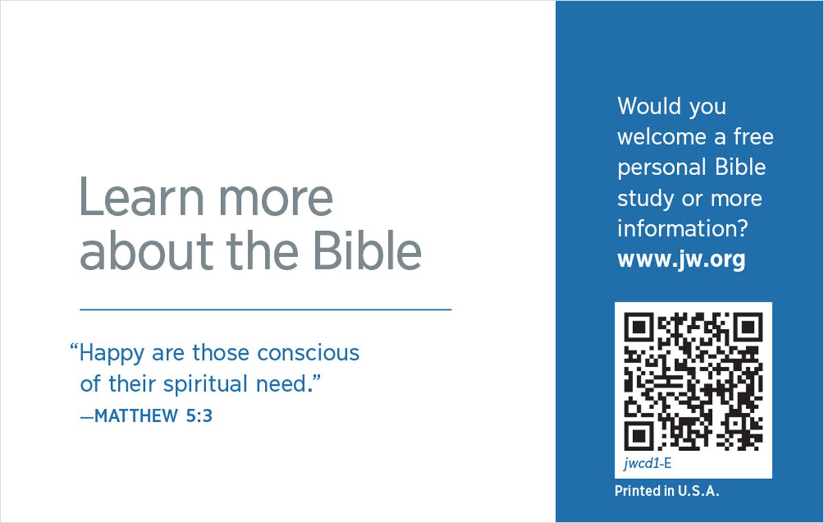The back of a jw.org contact card