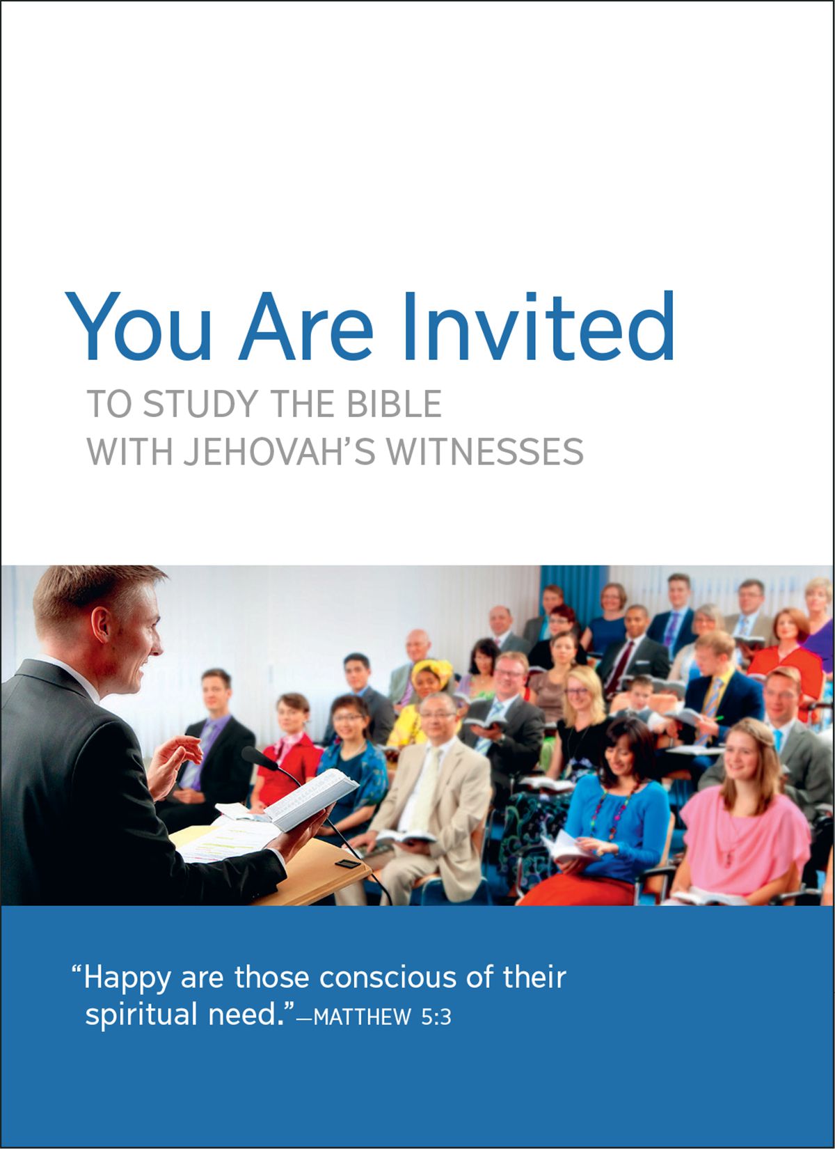 Congregation Meeting Invitation