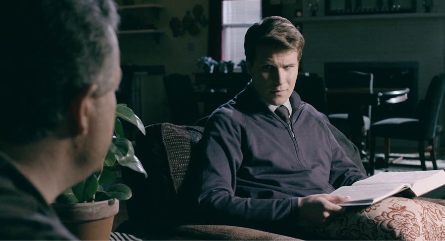 David listens as his father uses the Bible to counsel him