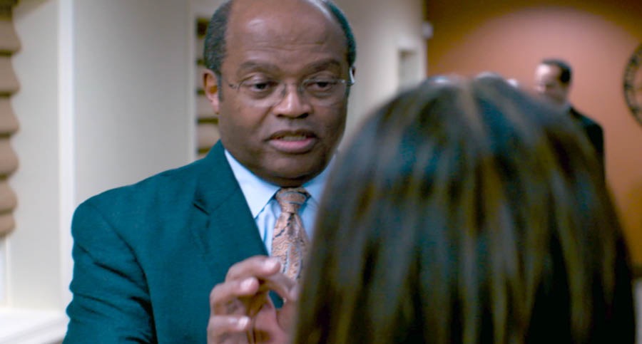 Brother Harris fails to be modest when he talks to Faye