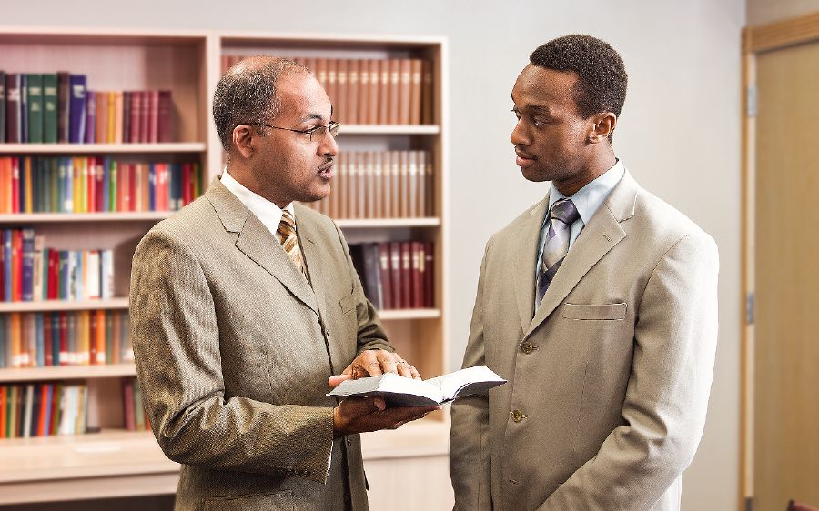 One brother counsels another brother