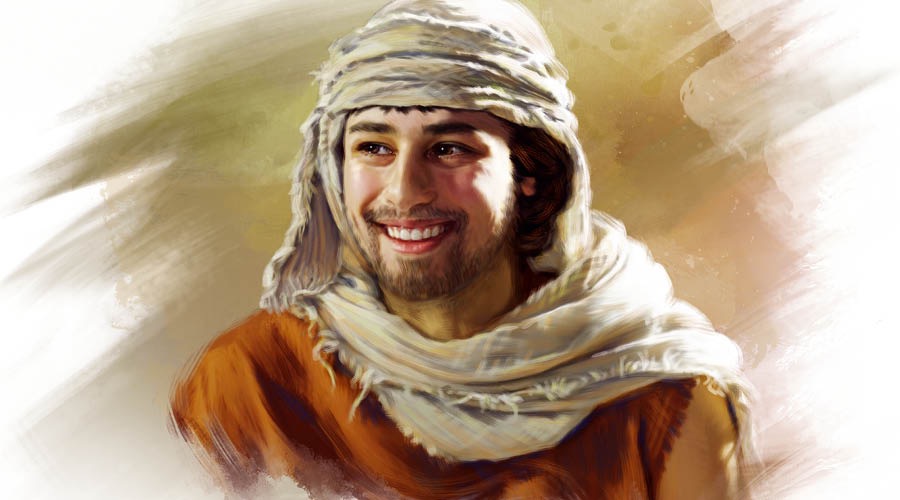 Joseph before he was sold into slavery.