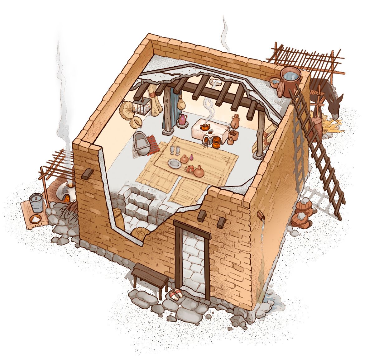 A First-Century House