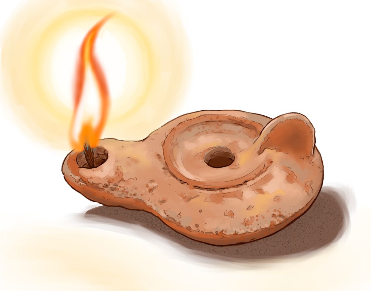 First-Century Oil Lamp