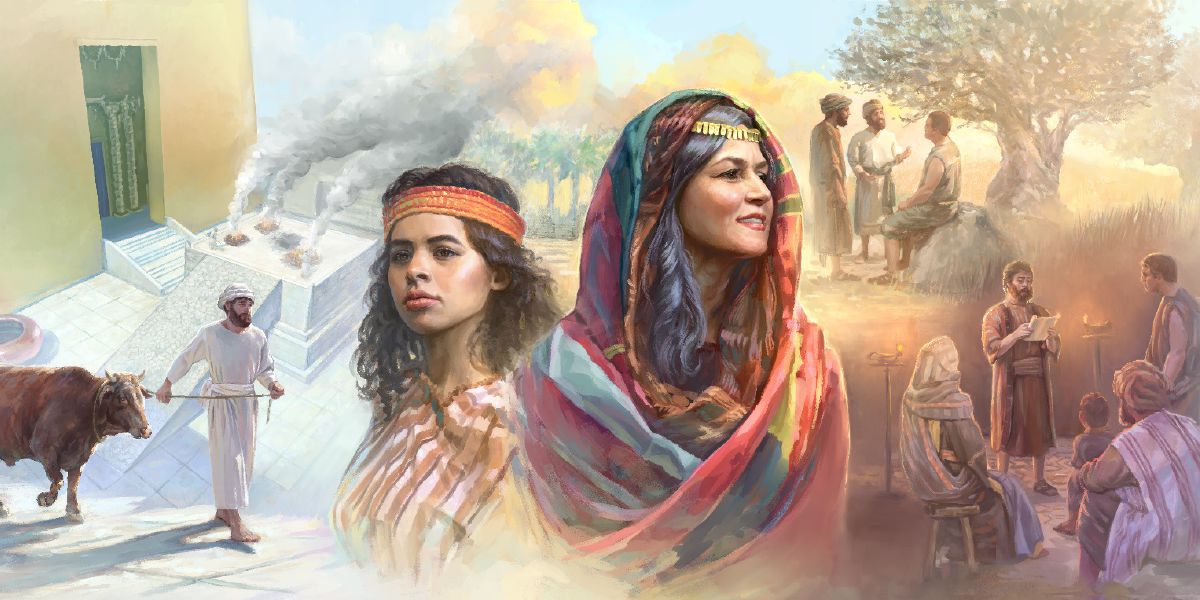 Two Women in a Symbolic Drama