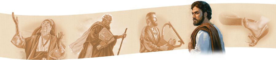 Abraham, Moses, David, Jesus, and the promised offspring crushing the serpent in the head