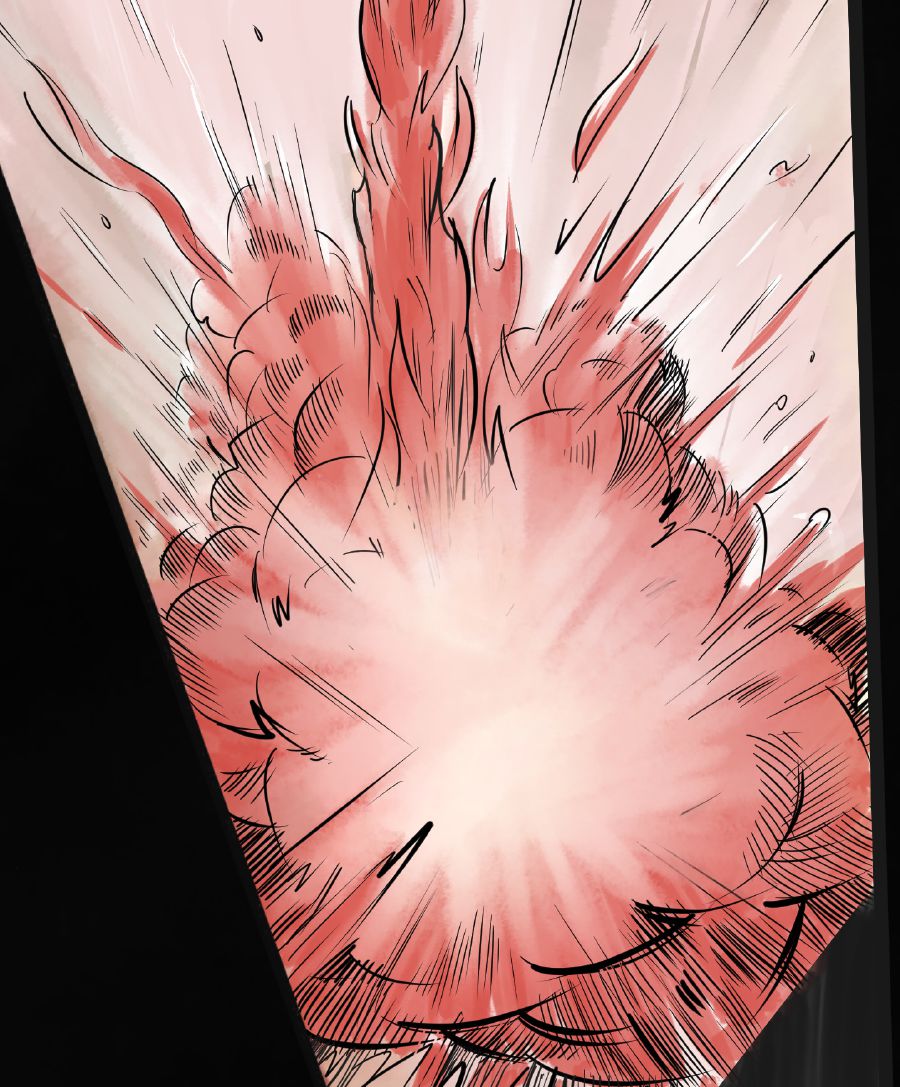 Rebels being destroyed.