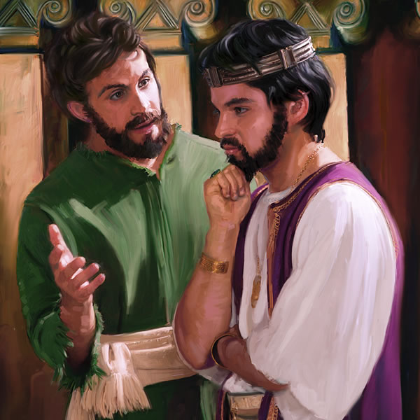 Jeremiah talking to Josiah