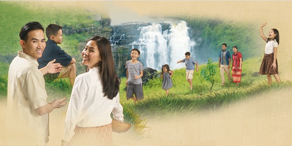 Under God’s Kingdom, humans enjoying life on a paradise earth