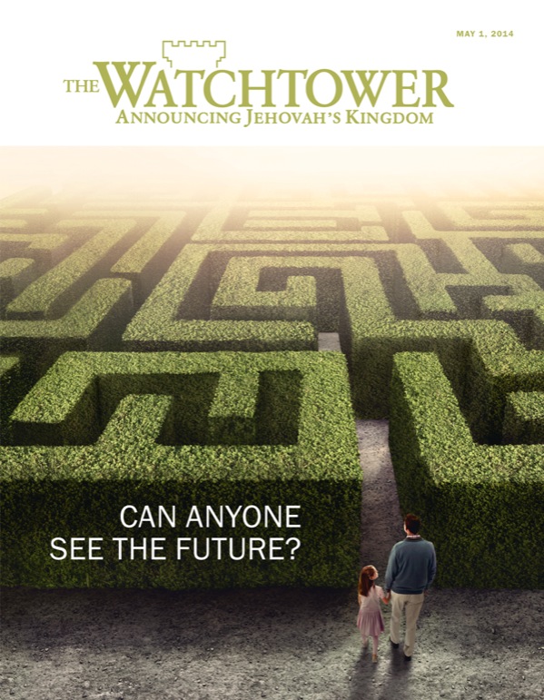 Cover of the Watchtower Magazine, May 2014 | Can Anyone See the Future?