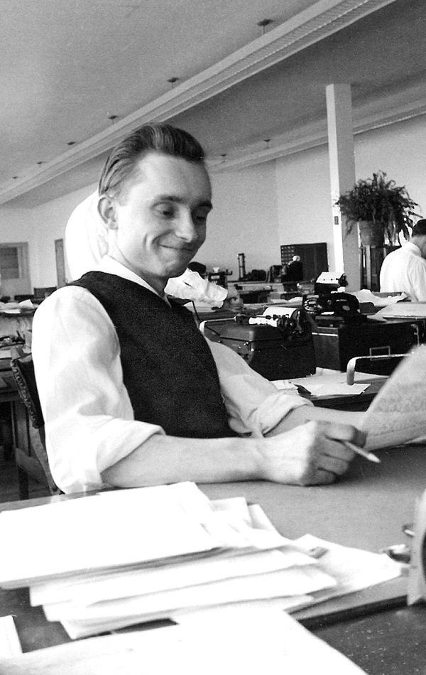 Kenneth Little working at Bethel