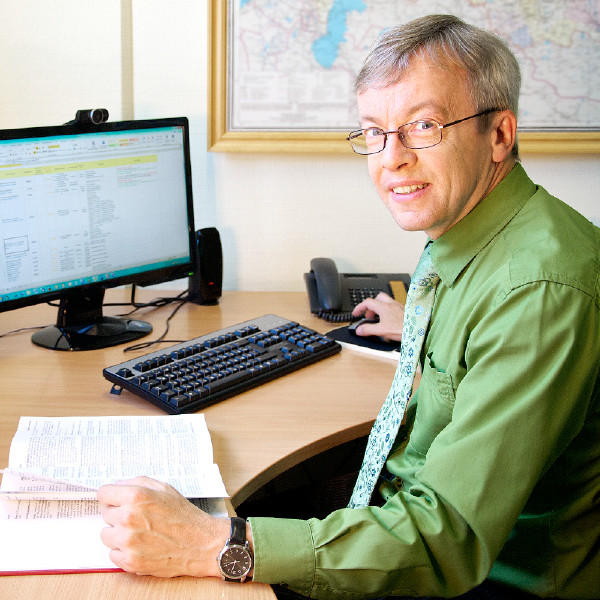Matthew works at the branch office