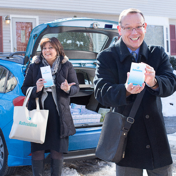 A couple enthusiastically advocates dietary supplements