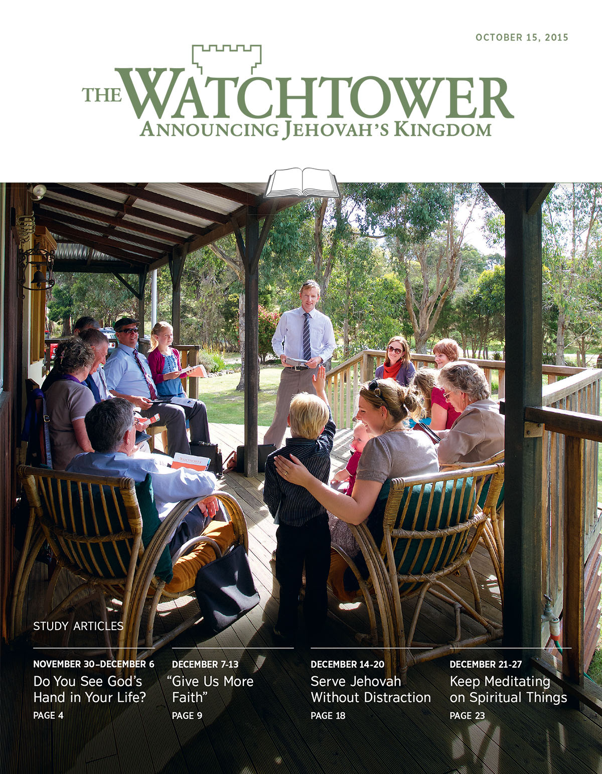 Cover of the Watchtower Study Edition, October 15, 2015