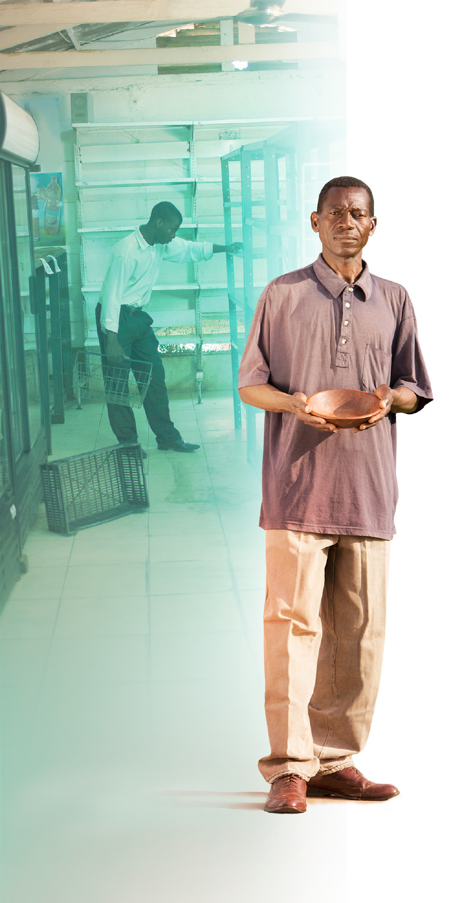 With food store shelves empty, Paul considers how to feed his family