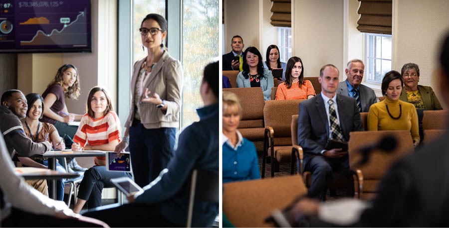 A young sister attends a university and is impressed by a professor’s ideas, but appears disinterested and critical at a congregation meeting