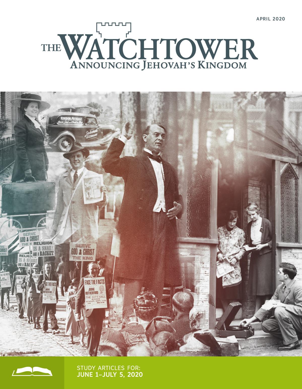 The Watchtower Study Edition, April 2020.