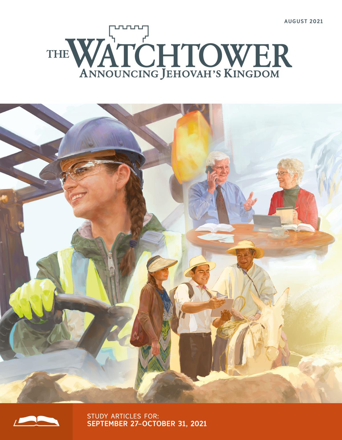 The Watchtower Study Edition, August 2021.