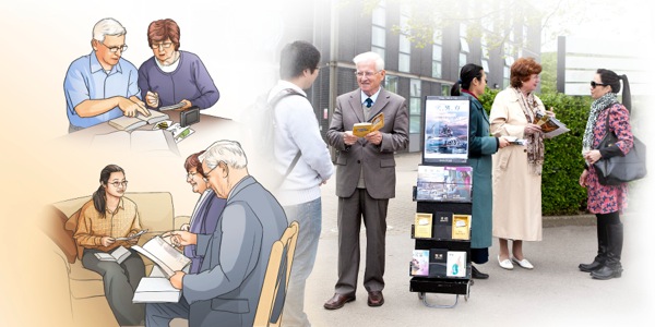 A retired couple learning a new language and then happily preaching in a foreign-language field