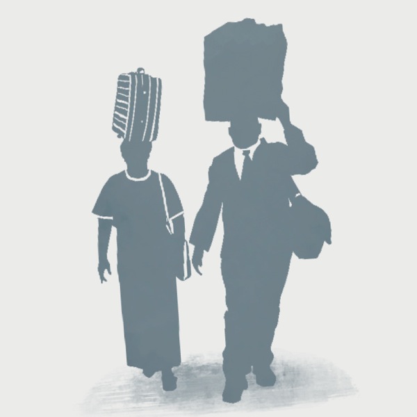 A circuit overseer and his wife on the move