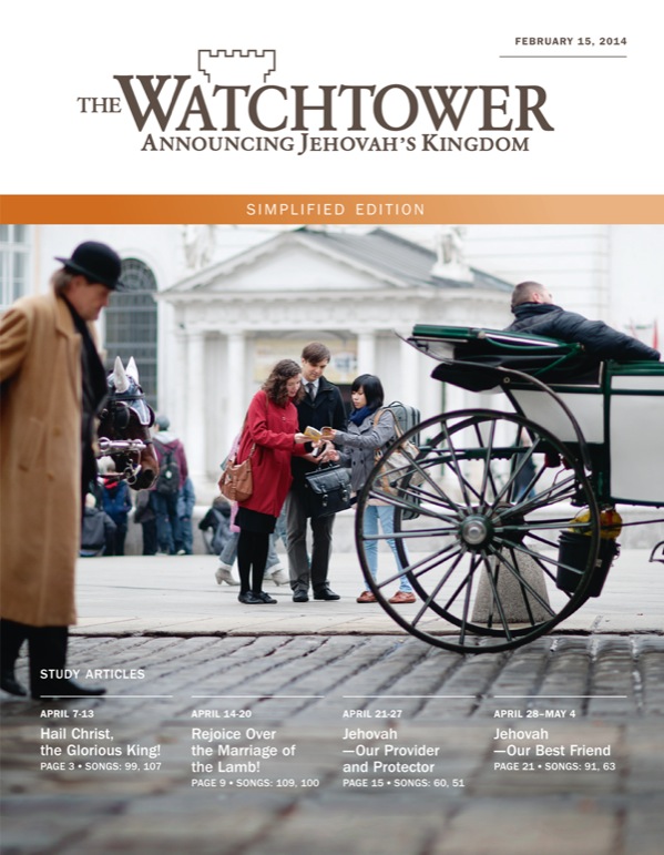 Jehovah’s Witnesses in the public ministry