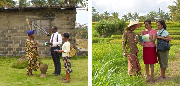 Jehovah’s Witnesses preaching