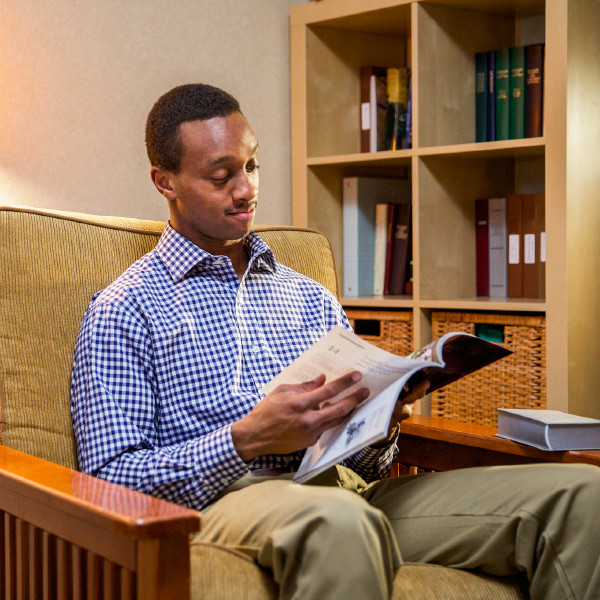 One of Jehovah’s Witnesses doing personal Bible study