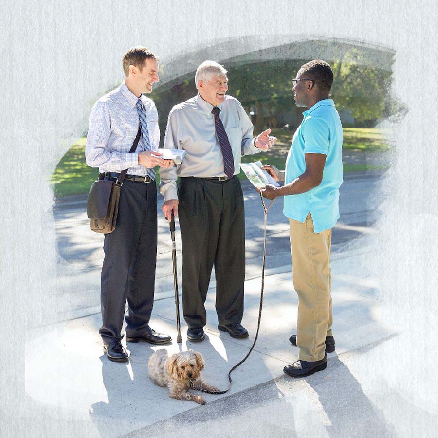 A younger brother works with an older brother in the ministry