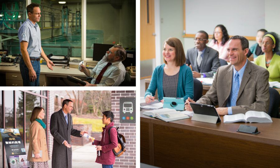 A brother talks to his employer; a couple engages in public witnessing and attends the School for Kingdom Evangelizers