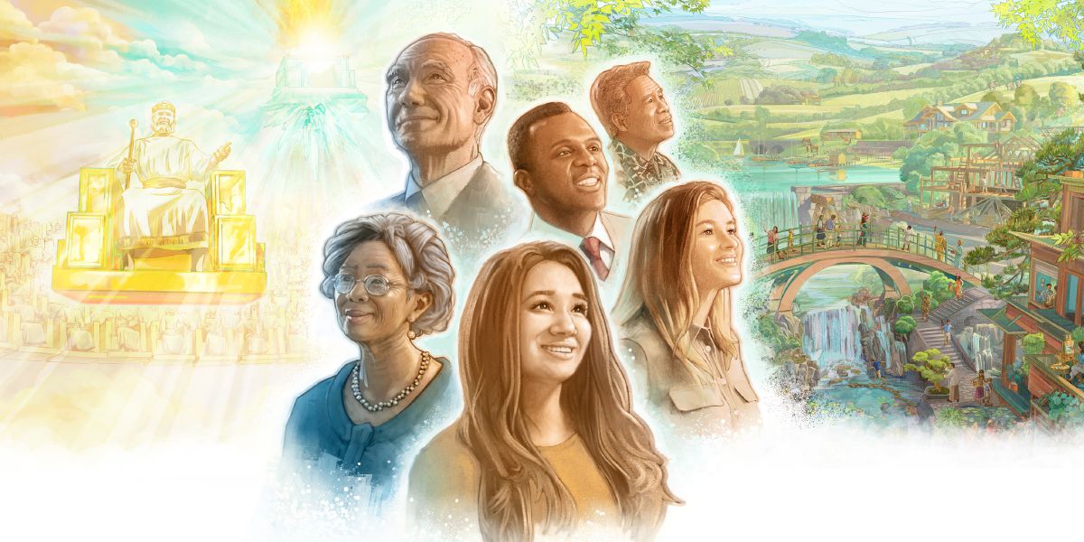 The anointed contemplate their heavenly hope, and the other sheep contemplate their earthly hope