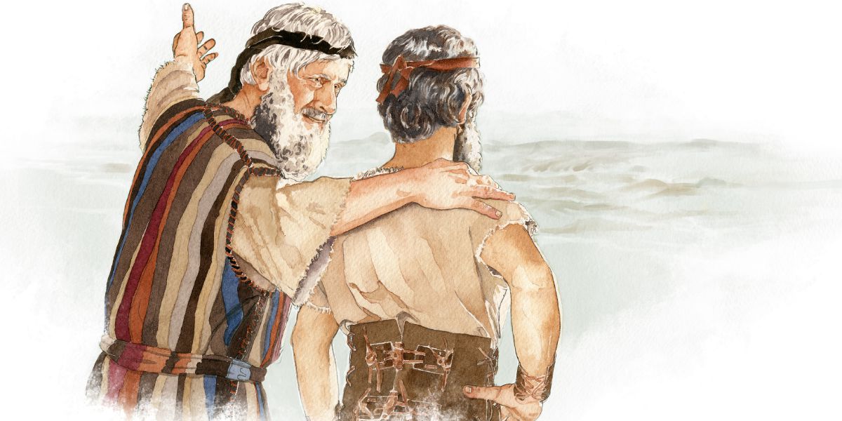 Moses commissions Joshua