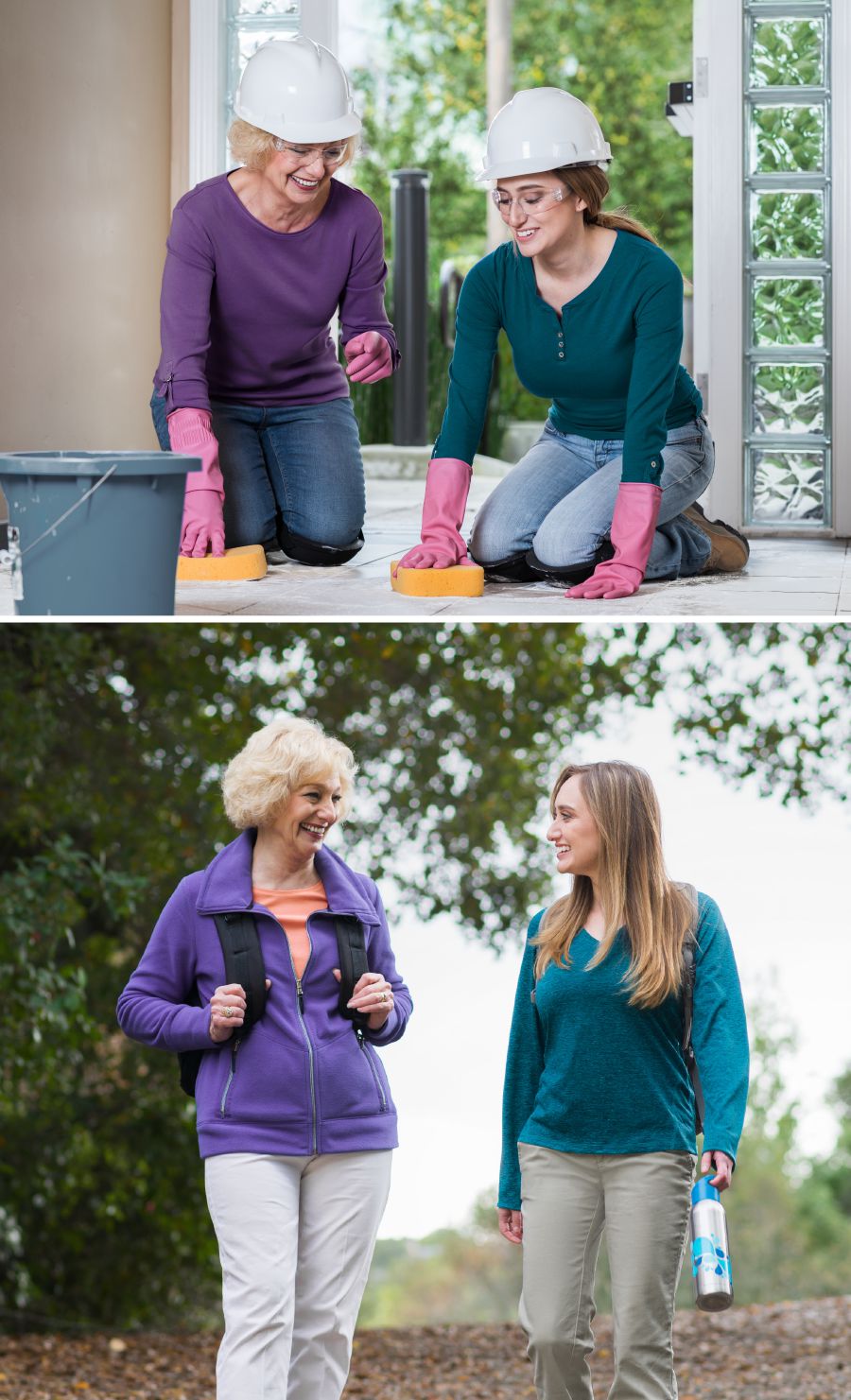 Two sisters work together on a theocratic project and become friends