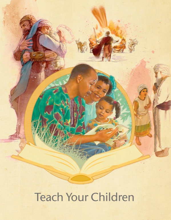 Cover of the Teach Your Children brochure