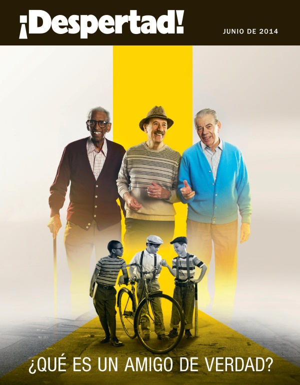 Portada de ¡Despertad!, junio de 2014 | ¿Qué es un amigo de verdad?